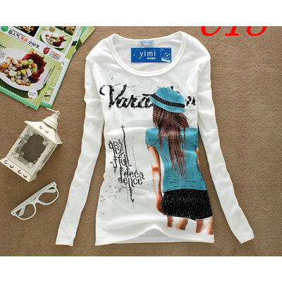 時尚女孩鑲鉆印花服裝批發(fā)與定制 東陽市白云創(chuàng)輝印花廠解析